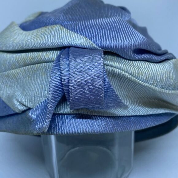 Vintage Blue Two-Tone Hat - Picture 2 of 10